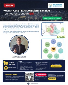 BIMTEK WATER ASSET MANAGEMENT SYSTEM TERINTEGRASI DENGAN GIS