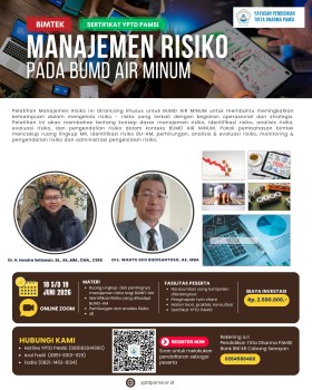 BIMTEK MANAJEMEN RISIKO PADA BUMD AIR MINUM