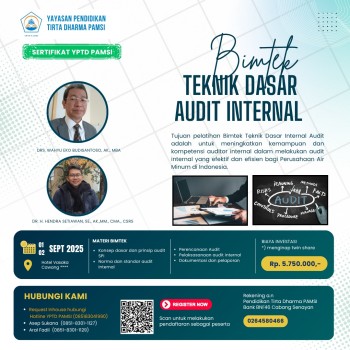 Bimtek Teknik Dasar Audit Internal