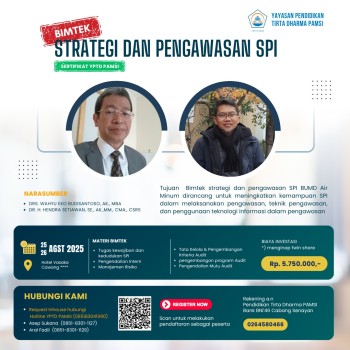 Bimtek Strategi dan Pengawasan SPI